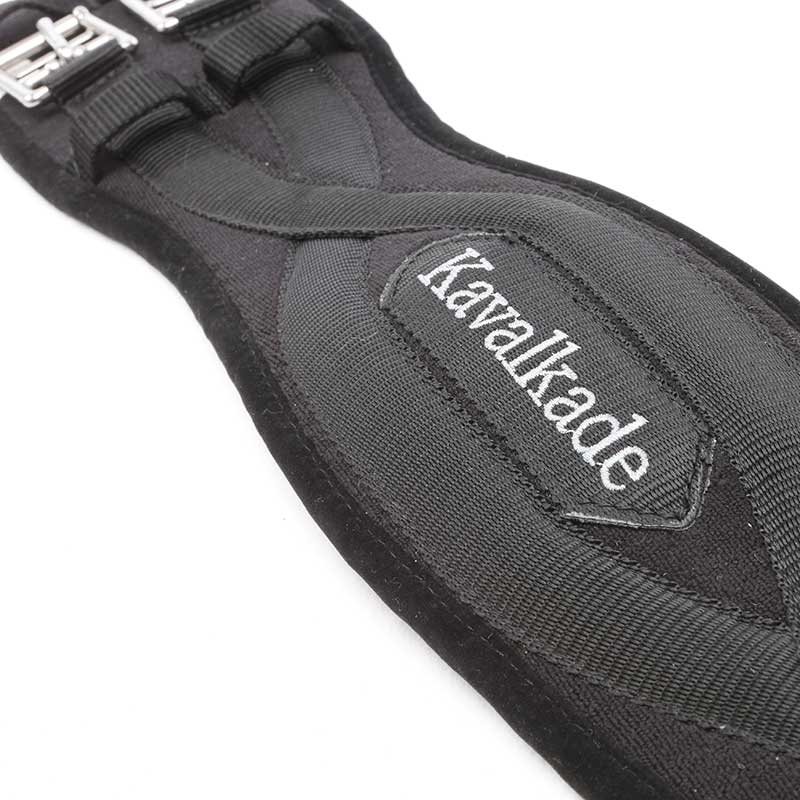 Kavalkade Kurzgurt Klimatex ohne Elast schwarz - schwarz - 50 cm