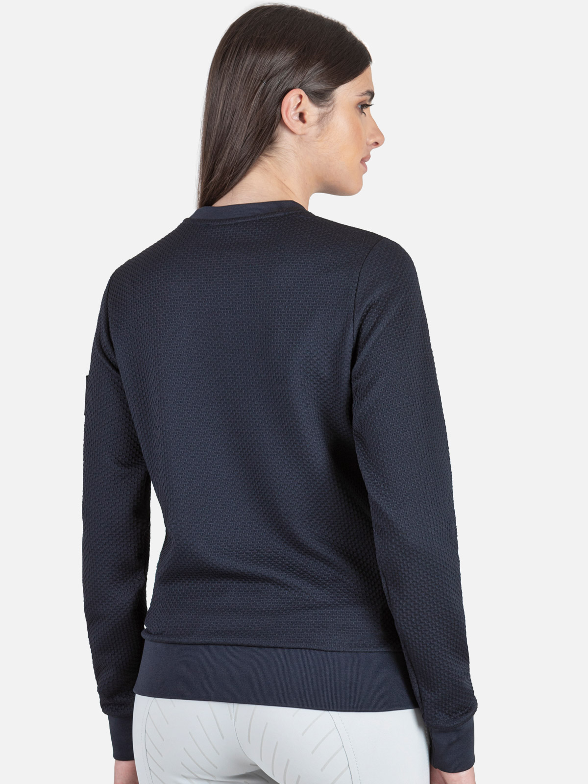 EQUILINE elegantes Damen Funktions Sweatshirt Camiliac - blue - M - 3