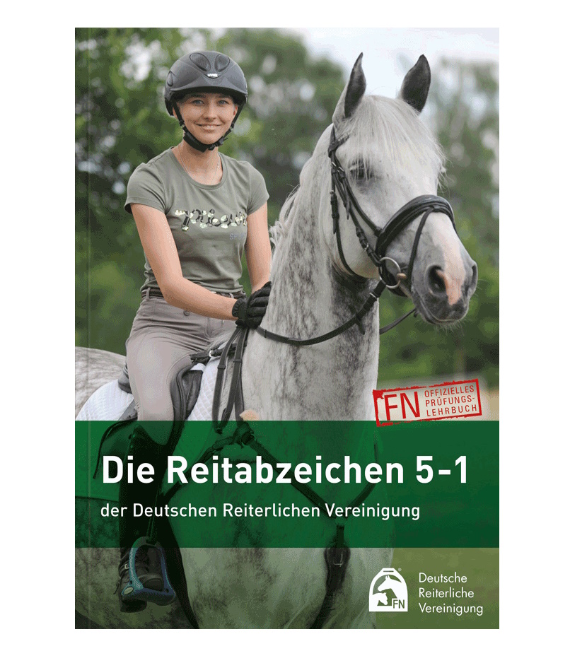 Deutsche Reiterliche Vereinigung (FN) Lehrbuch Die Reitabzeichen 5-1 - uni  - Stck.