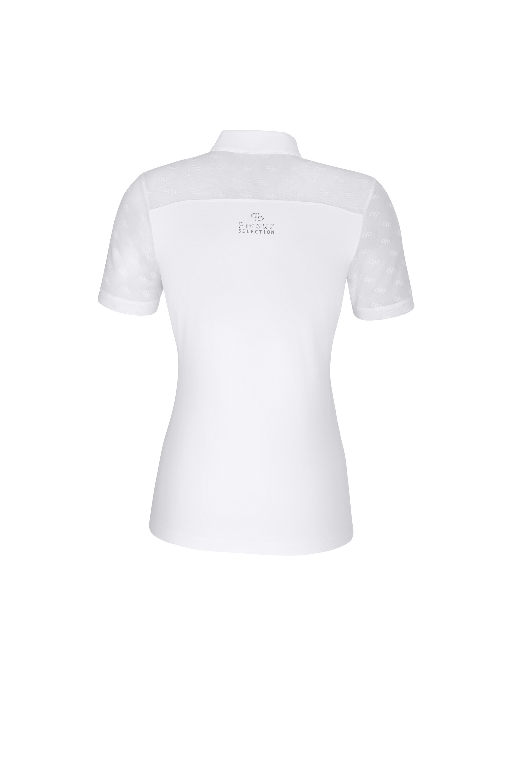 PIKEUR Damen Trainings Zip Shirt Kurzarm Selection FS24 - white - 32 - 3