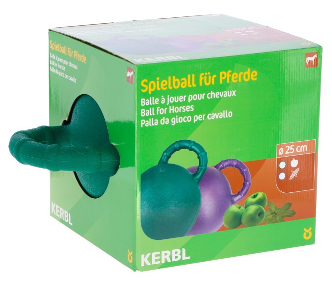 KERBL Pferdespielball grün Apfelgeschmack  - grün - Stck. - 3