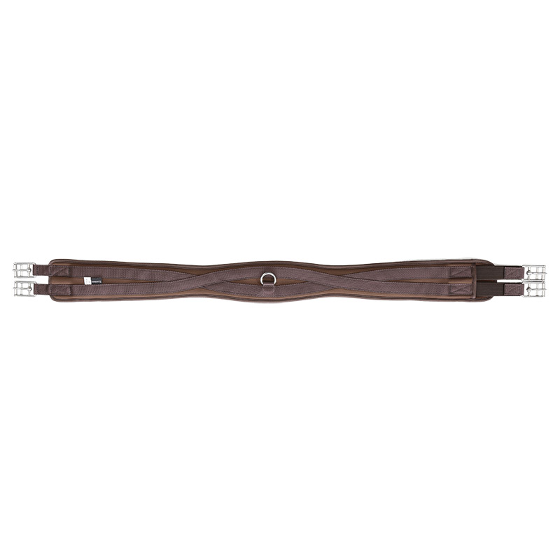 Kavalkade Sattelgurt Langgurt Memory-Schaum mit Elast - schwarz - 110 cm - 5