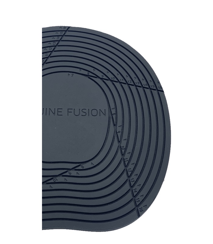 EQUINE FUSION Dampening Pad 2.0 slim für Hufschuh - schwarz - Paar - 2