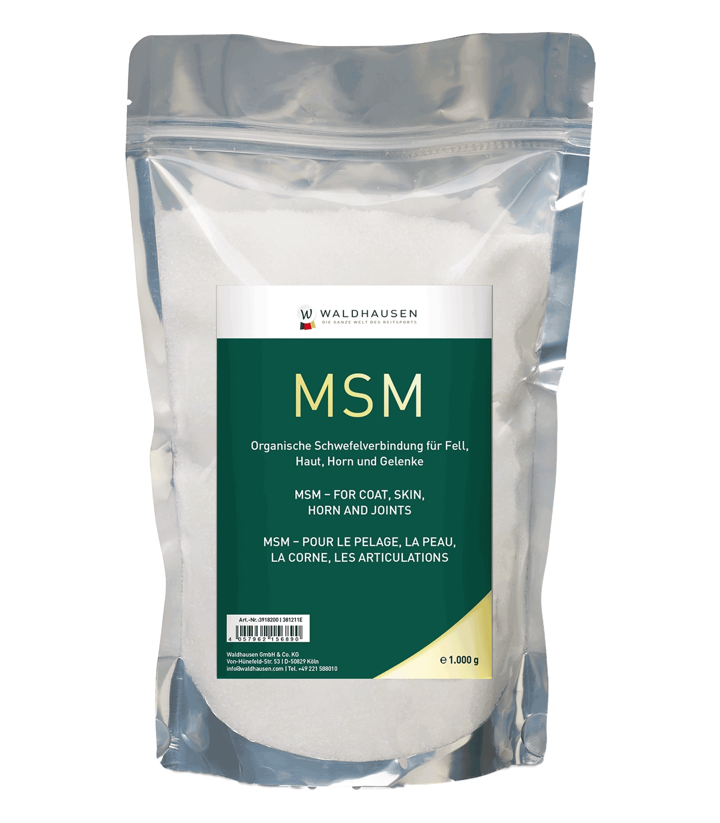 MSM - Für Fell, Gelenke, Haut und Horn