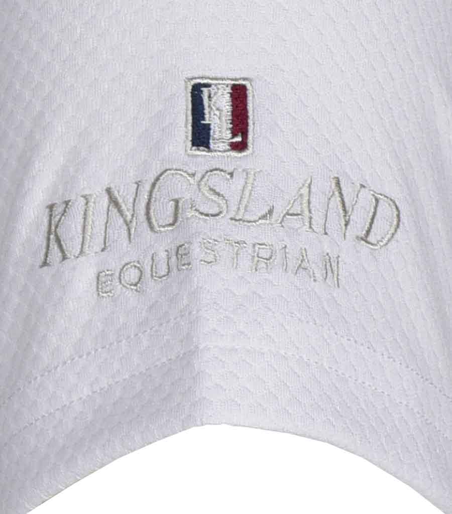 KINGSLAND Classic Girls Kurzarm Turniershirt - white - 146 - 4