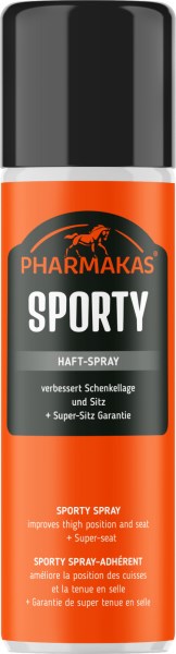 Sporty Haft Spray für Halt im Sattel