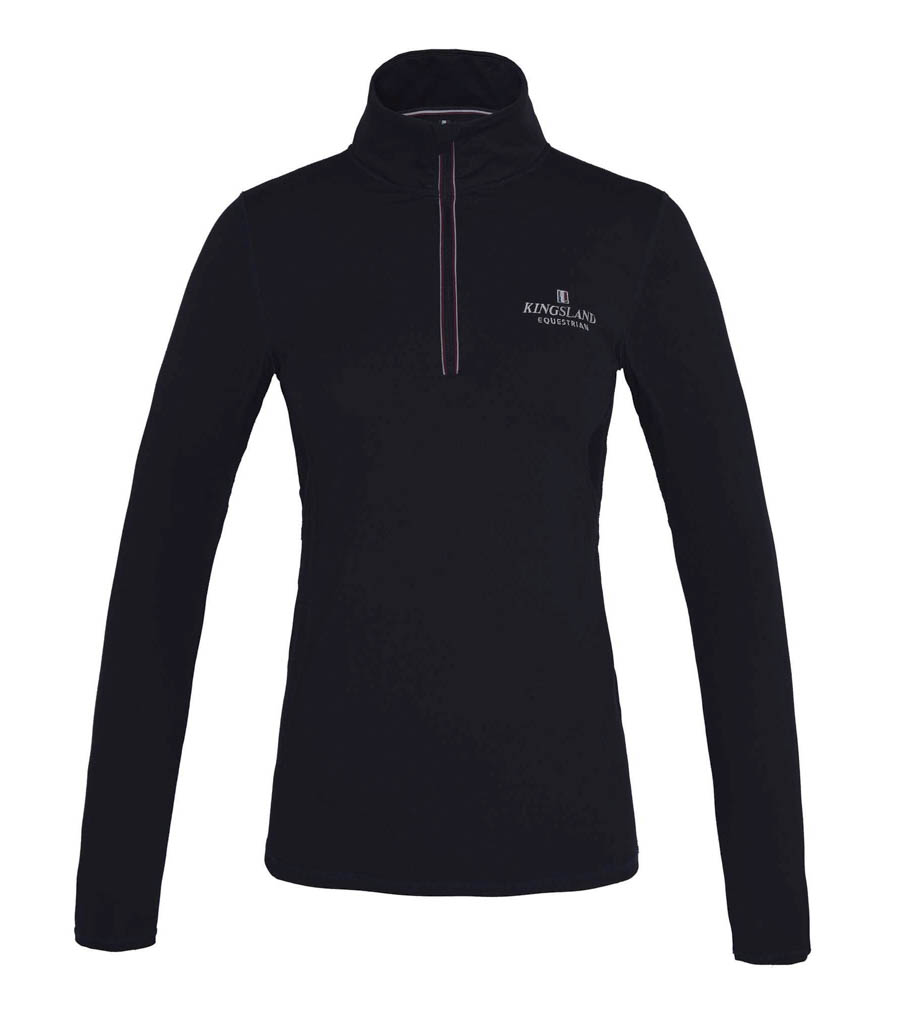 KINGSLAND Classic Damen Langarm Training Shirt - black - XL - 1