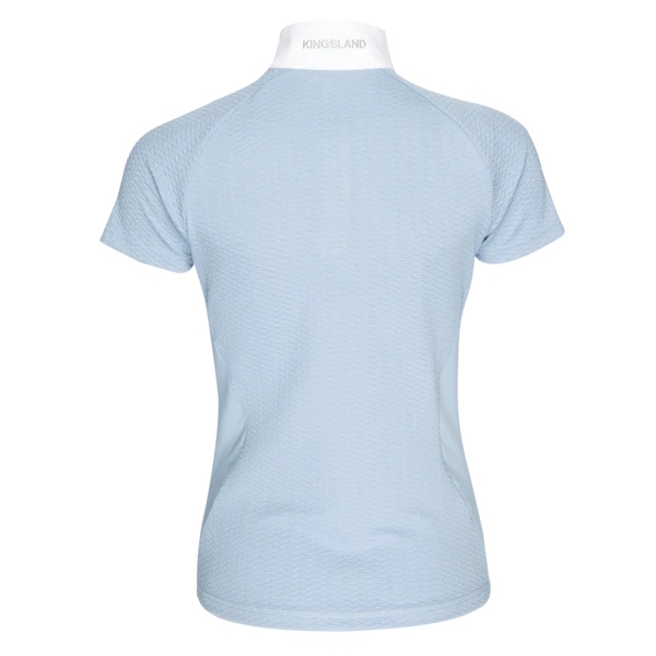 KINGSLAND Damen Turniershirt kurzarm KLHosanna - blue faded deni - M - 3