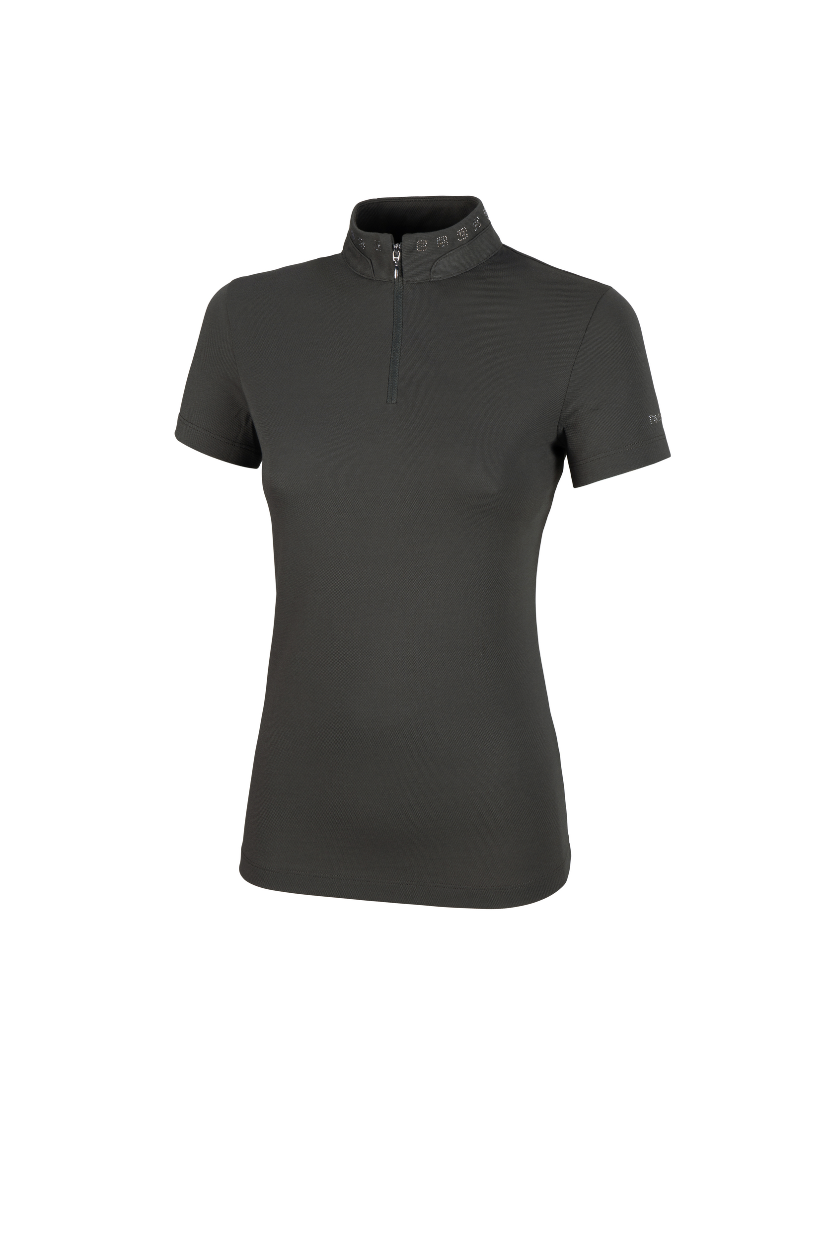 PIKEUR Damen Zip Trainings Shirt Icon 5230 Sports FS24 - dark olive - 40 - 2