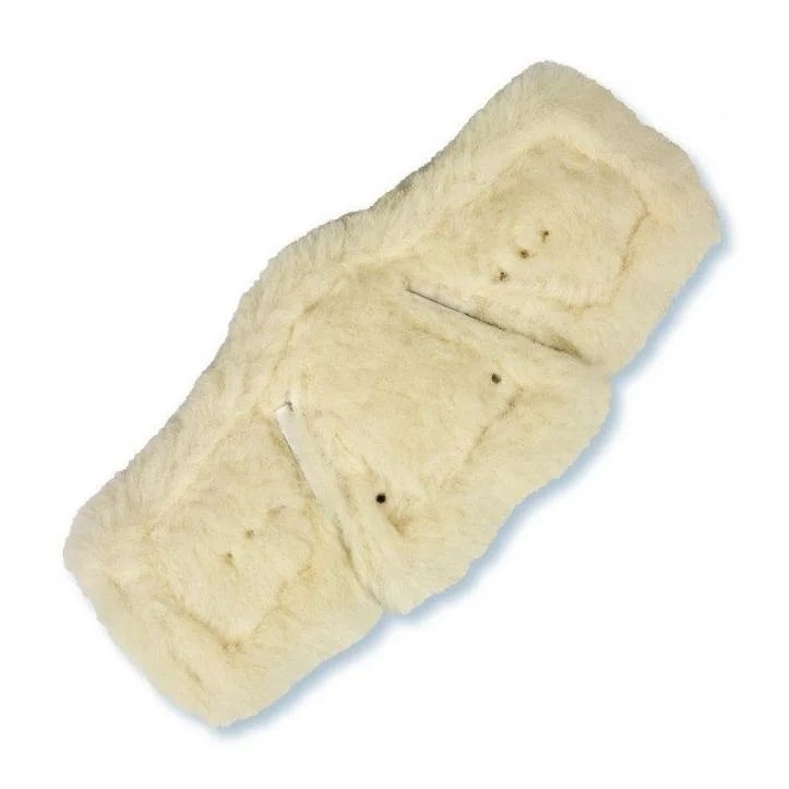 stübben Equi Soft Lammfell Polster für Sattelgurt - ecru-weiß - 50-150 cm - 3