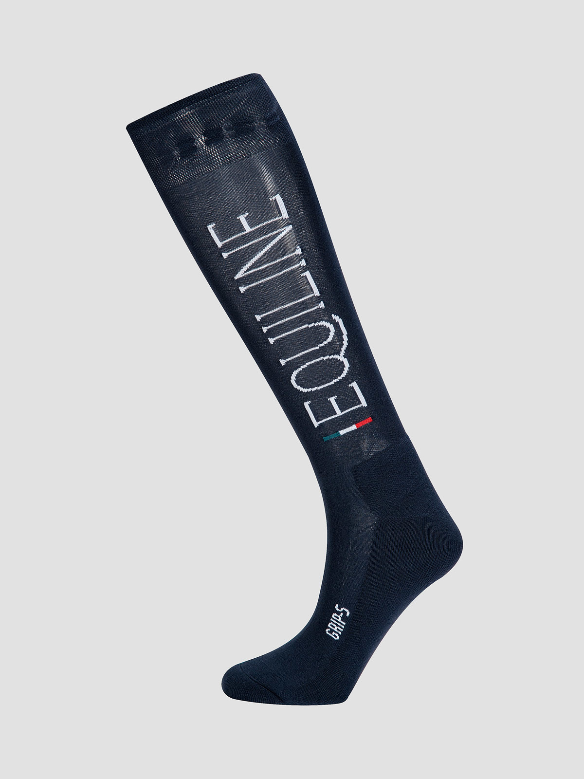 EQUILINE Unisex Reitsocken Easy Fit Con Grip - blue - 35-38 - 1