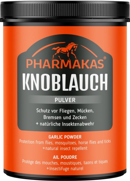 PHARMAKAS Knoblauch Pulver natur, Insektenschutz - uni  - 1kg