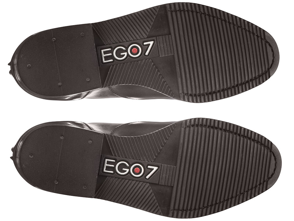 EGO7 italienischer Unisex Reitstiefel Leder Aries - black - 40 - L0 - 10