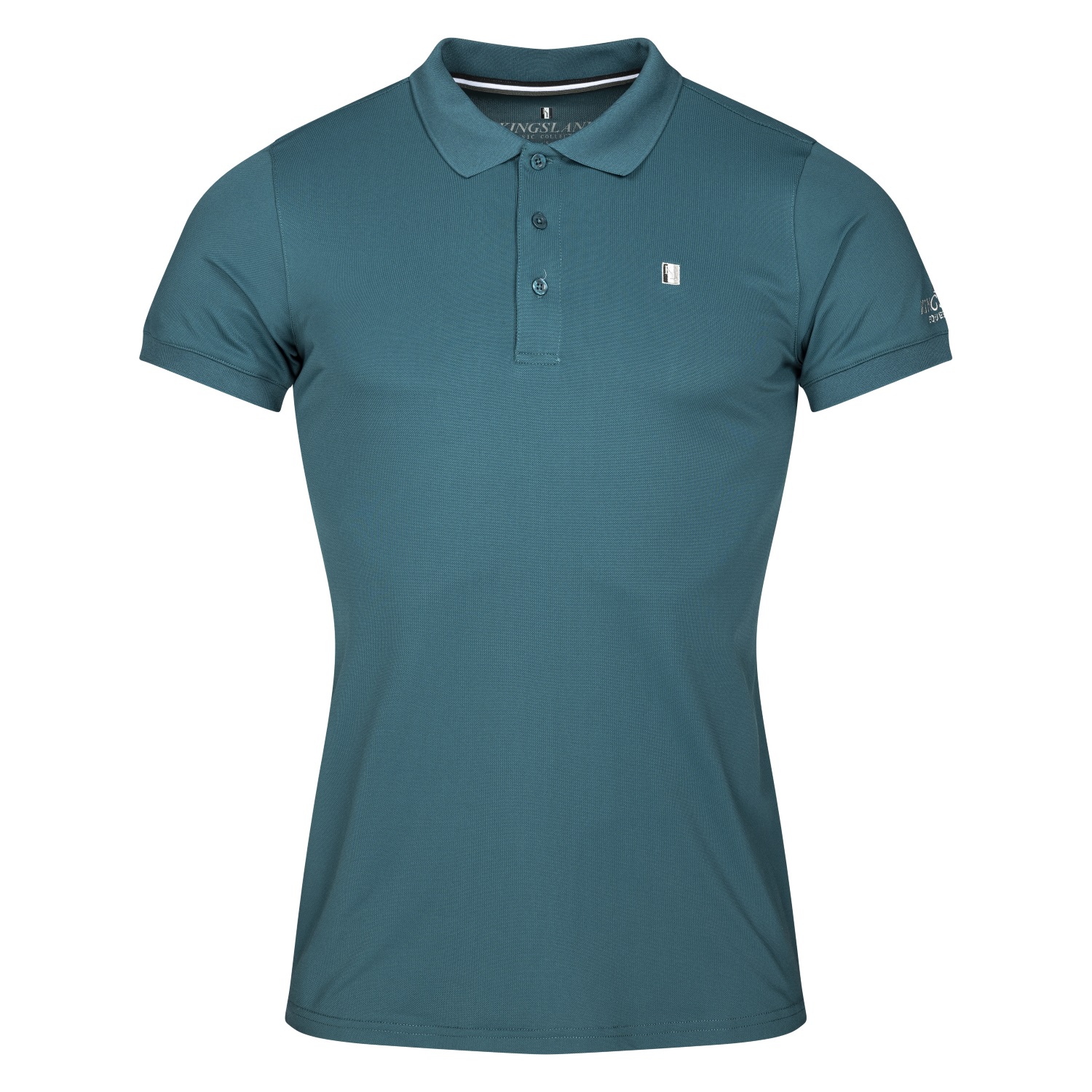 KINGSLAND Classic Limited Herren Pique Polo Shirt - green deep - XL - 1
