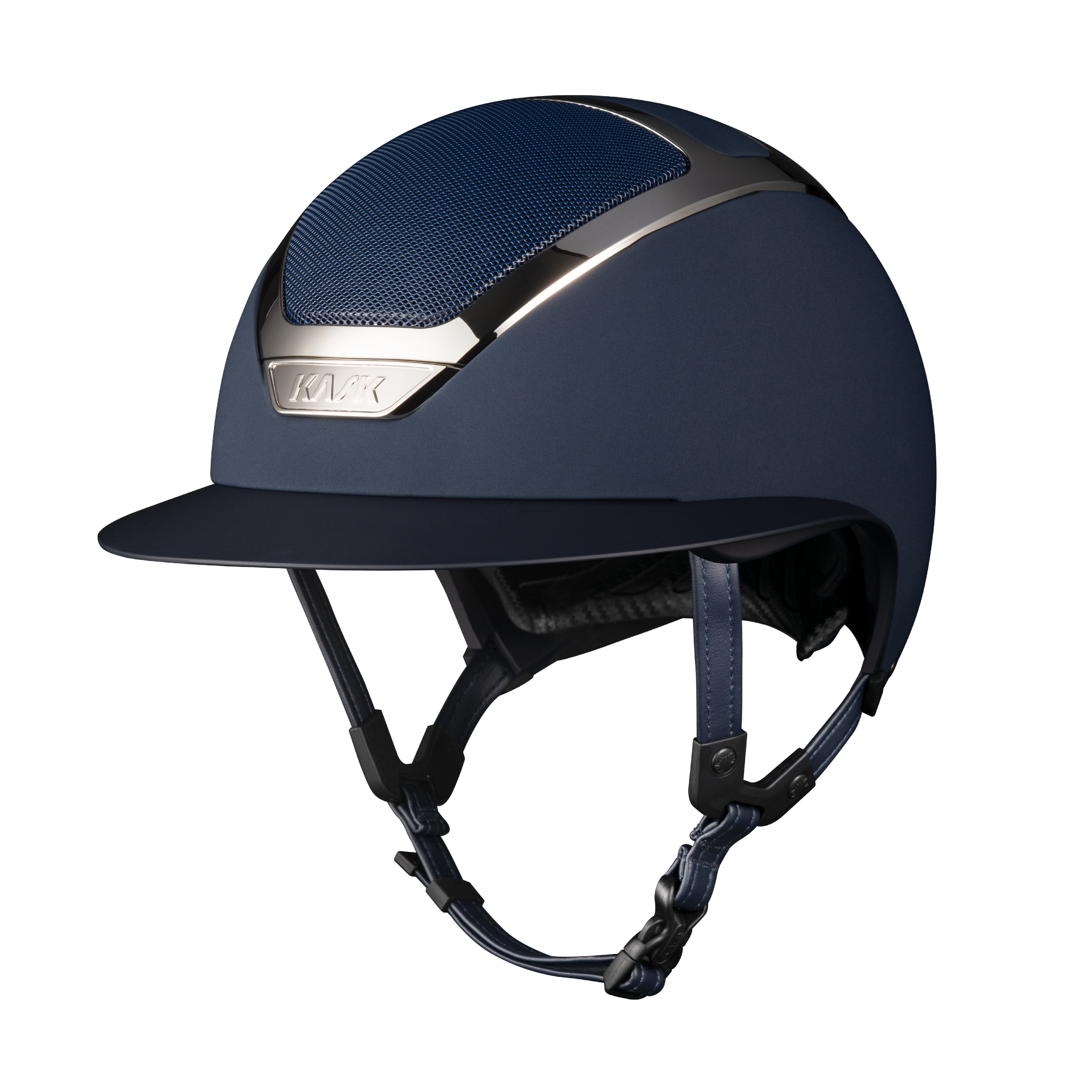 KASK Kask Reithelm Star Lady Chrome - navy/silver - 53 - 3