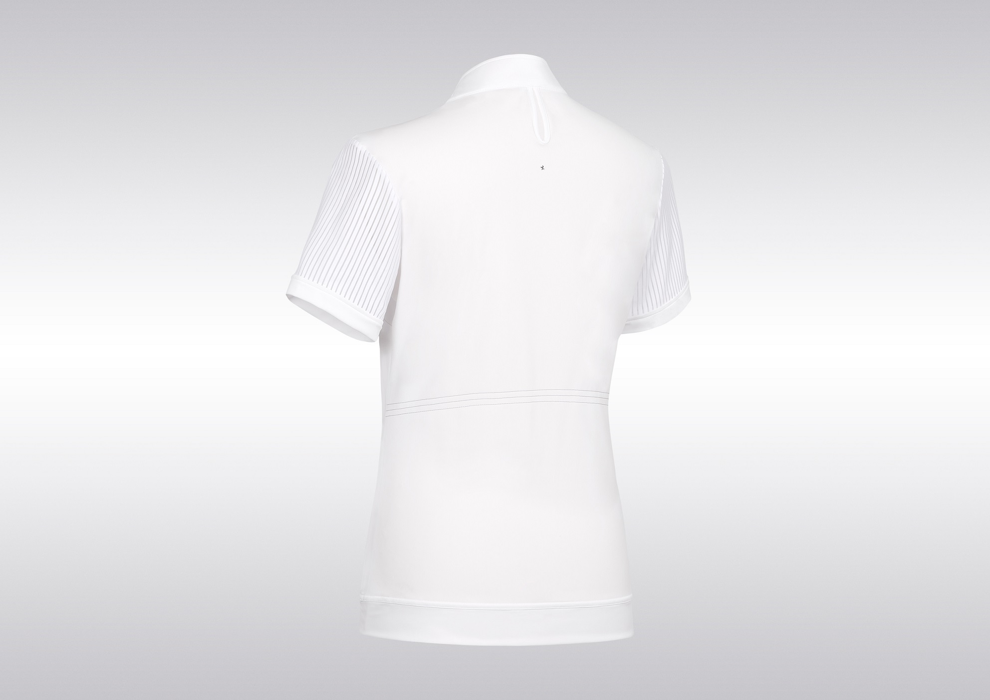 Samshield elegantes Damen Kurzarm Turniershirt Apolline - white - M - 2